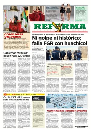 Primeras planas sábado 19092026 Sociedad Noticias