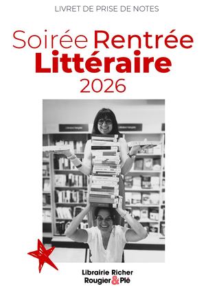 Livret Rentrée Littéraire 2026  Librairie Richer