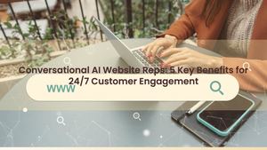 Conversational AI Website Reps: 5 Key Benefits for 24/7 Customer Engagement