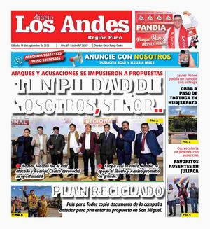 2026 09 19 Diario Los Andes Puno
