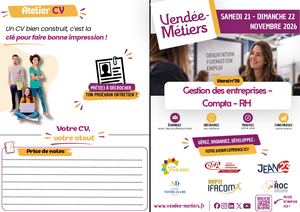 Flyer Vendee Metiers