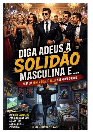 Diga Adeus A Solidão Masculina E Seja Homem De Alto Valor Nas Redes Sociais Por @Marco19andrade