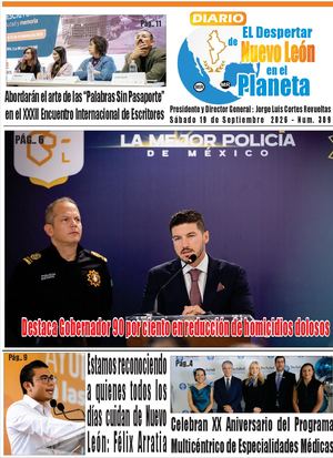 Periodico NL 19 Septiembre 2026 .