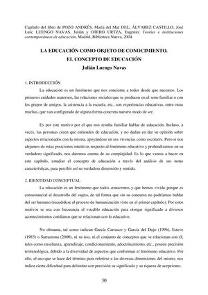 La Educación