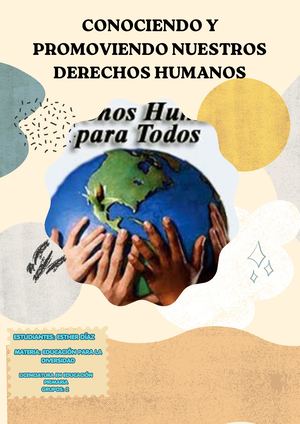 Revista sobre los derechos humanos