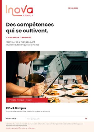 Catalogue Formations Inova Campus 2026