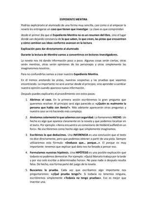 Expediente Mentira