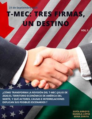 Tres Firmas, Un Destino T Mec