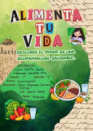 FICHA - ALIMENTACION SALUDABLE