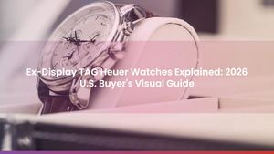 Ex-Display TAG Heuer Watches Explained: 2026 U.S. Buyer's Visual Guide