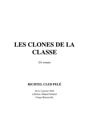 Les Clones De La Classe