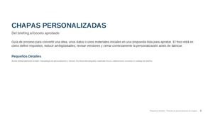 Chapas Personalizadas Del Briefing Al Boceto