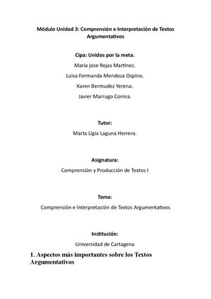 Actividad De Comprencion Y Produccion De Textos 1 Unidad 3 (1)