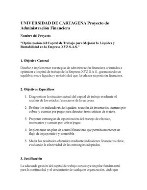 Proyecto De La U