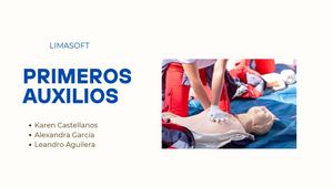 Primeros Auxilios