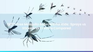 DEET-Free Mosquito Repellent For Kids: Sprays vs Stickers vs Creams Compared