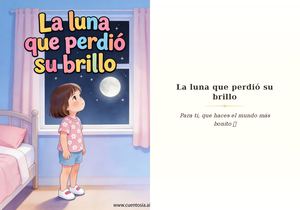 Cuento La Luna Que Perdio Su Brillo