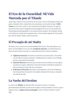 Testimonio Real De Eva Hart