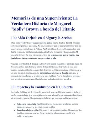 Testimonio Real De Margaret Brown