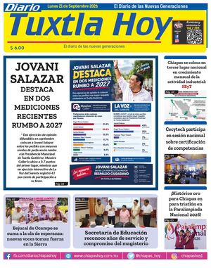 Tuxtla Hoy 21 De Septiembre 2026 Ok