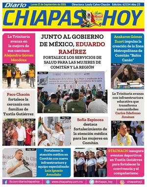Chiapas Hoy 21 De Septiembre 2026 Ok