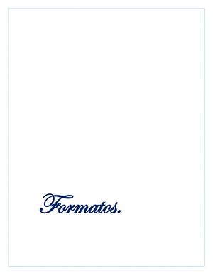 Formatos