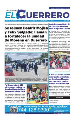 Lunes 21 de septiembre del 2026