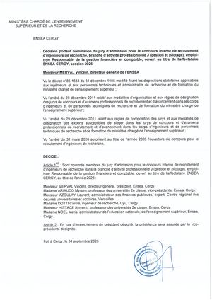 Arrete Nomination Jury