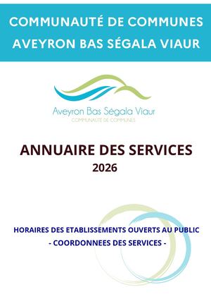 Les Services de la CC 2026