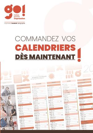Dépliant Calendrier