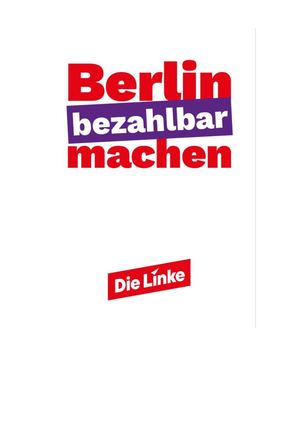 Programma Elettorale Di Die Linke 2026