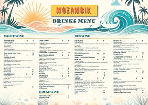 Bulawayo Drinks Menu 2026