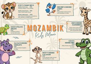 Zambia Kiddies Menu 2026