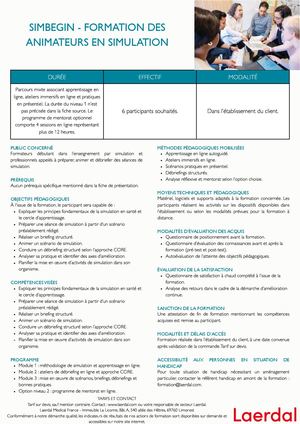 Formation Simbegin