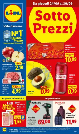 Volantino Lidl Dal 24 Al 30 Settembre 2026