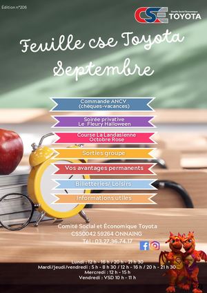 Livret Cse Septembre 2026