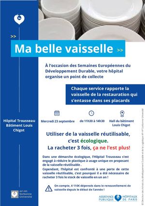 Affiche Challenge Vaisselle Trousseau V2