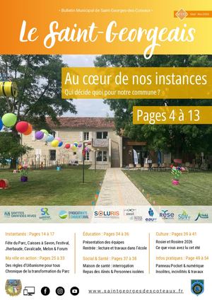 N°172 Sept - Nov 2026 St Georges des Coteaux