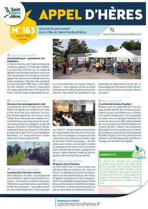 Appel d'Hères n°163 - Juillet / Août 2026