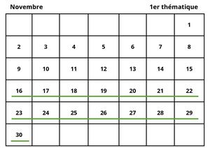 Défie Ta Santé 2 Calendrier