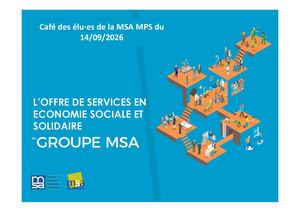 Presentation Des Associations Du Groupes Msa Mps Cafe Des Elus 26 Pdf