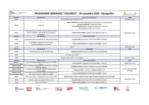 Programme Seminaire Violences 2026