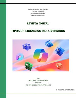 Revista Digital sobre Tipos De Contenidos Y Herramientas De Microsoft 365