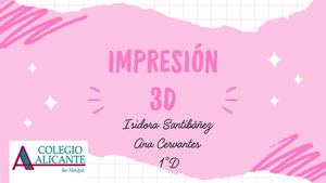 Impresión 3D