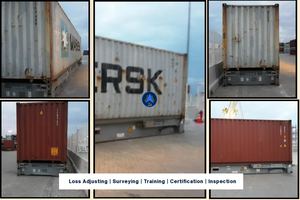 Container Condition Survey Before Shipment