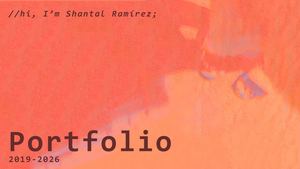 Shantal English Portfolio