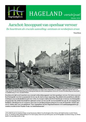 Aarschot: knooppunt van openbaar vervoer.