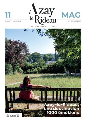 Magazine municipal d'Azay-le-Rideau, septembre 2026