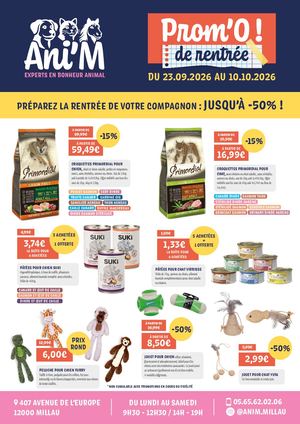 PROM'O de rentrée : jusqu'à -60%