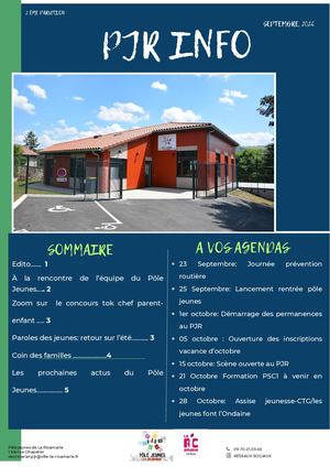 Lettre D'info Septembre 26